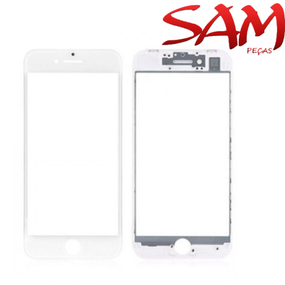VIDRO IPHONE 6G PLUS BRANCO