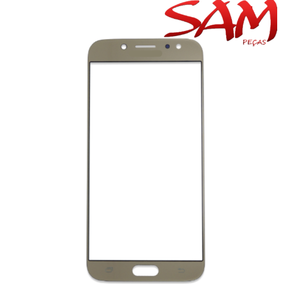 VIDRO SAMSUNG J730/J7 PRO DOURADO NACIONAL