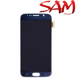 FRONTAL SAMSUNG S6 INCELL AZUL